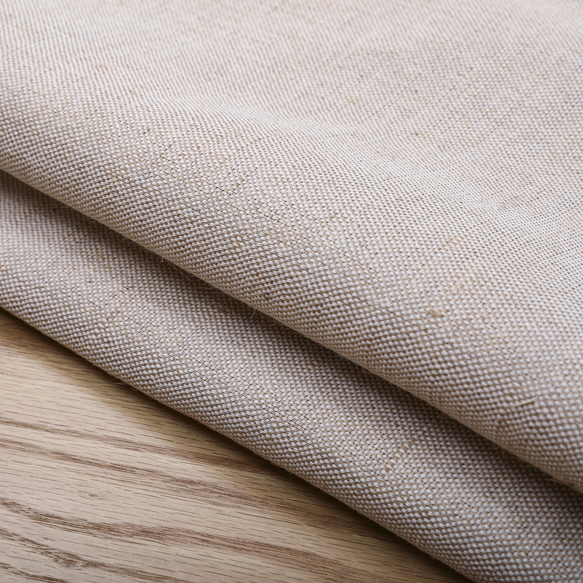 55% Jute 45% Cotton Fabric Cotton Burlap Linen Fiber High Quality Jacquard Weave