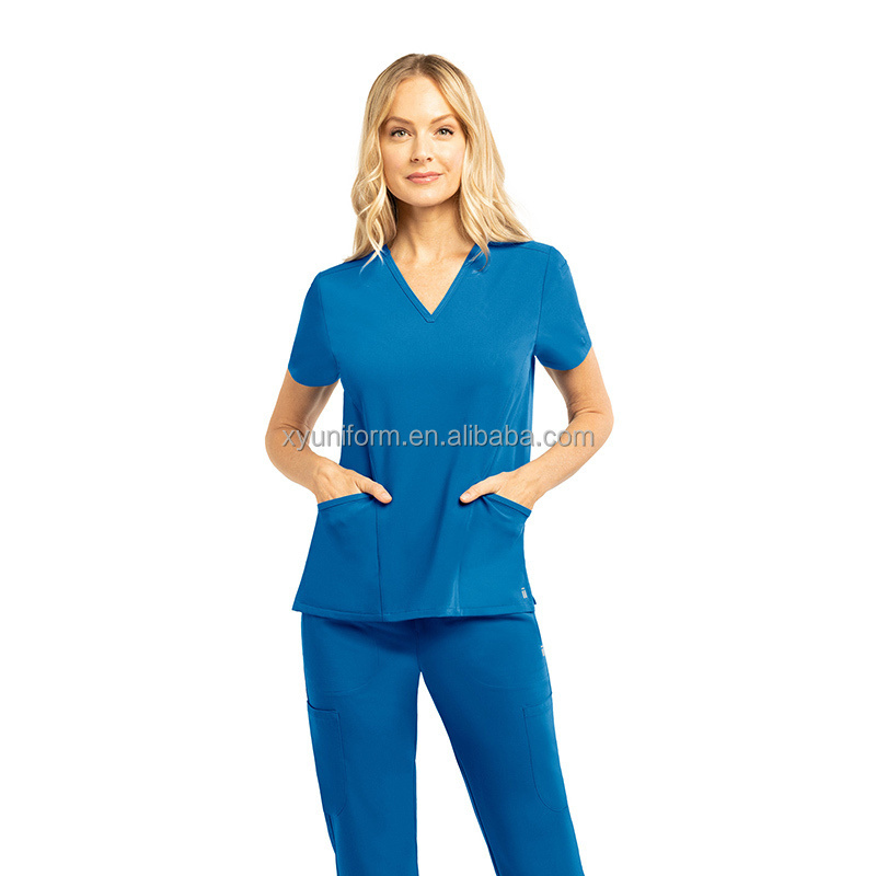 OEM Custom Made Spa Uniforms Spa Scrubs Uniforms Hotel Design Spa Beauty Salon Uniform