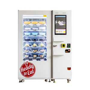 Microwave Heating Hot Food Vending Machine For Sell Pasta And Hot Meal