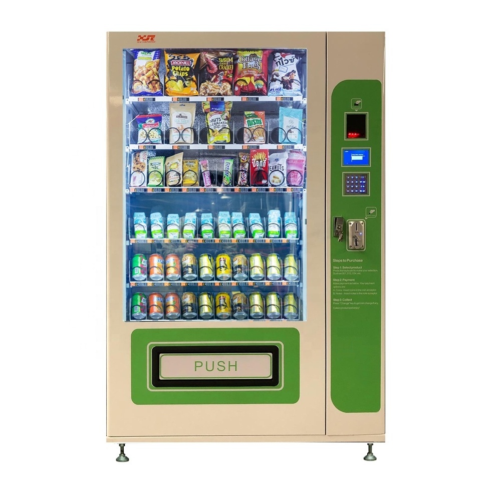 Glass Bottle Dark Beer Vending Machine with CE and ISO9001 Certificate