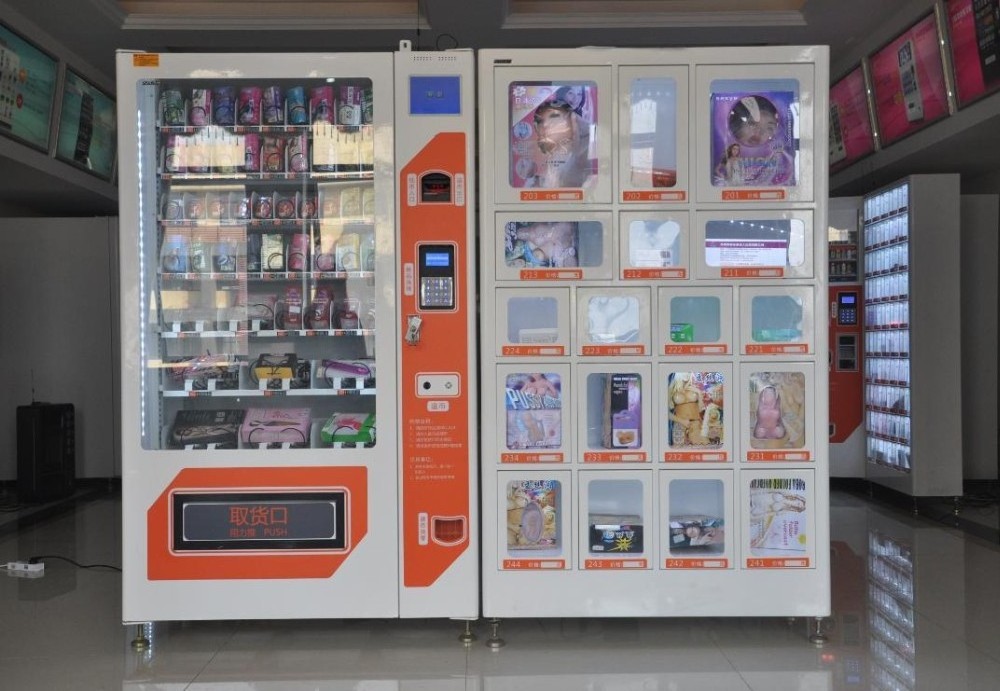 White Color Sanitary Towel Vending Machine