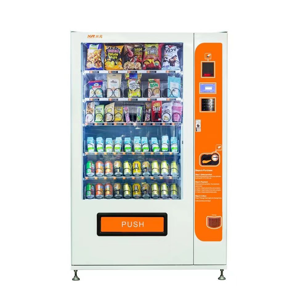 Glass Bottle Dark Beer Vending Machine with CE and ISO9001 Certificate