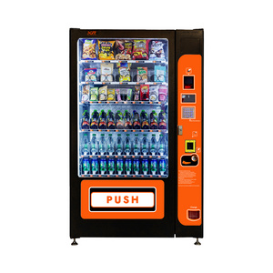 Hot Selling 24 Hours Large Capacity Automatic Combo Snacks Drinks Food  Vending Machine