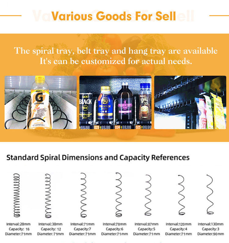 High efficiency power bank mobile phone charging snack and beverage vending machine