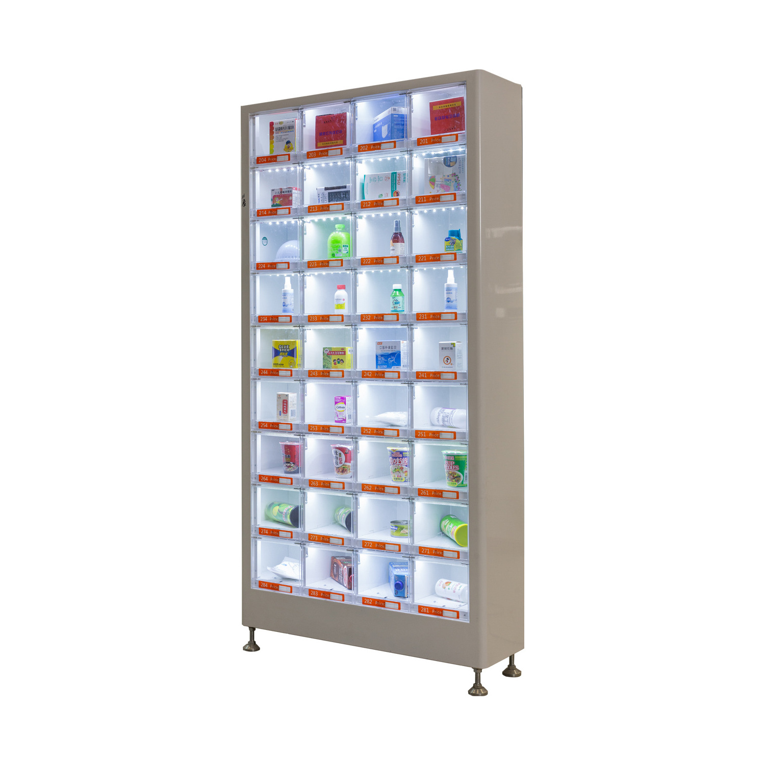 XY Locker Cabinet Locker Vending Machine XY-CRE-4A 18-32-36-50 Door Locker