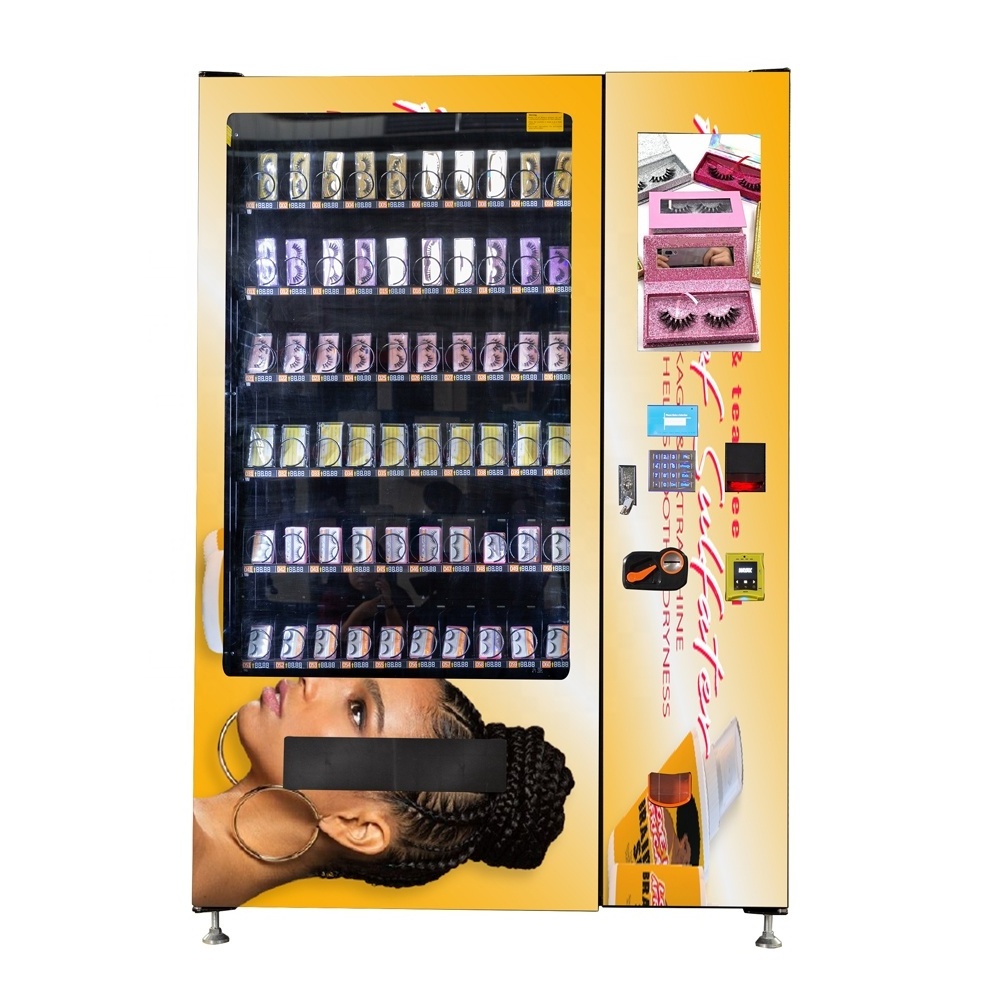 XY Best seller Lash Hair Beauty Vending Machine for woman XY-DRY-10C