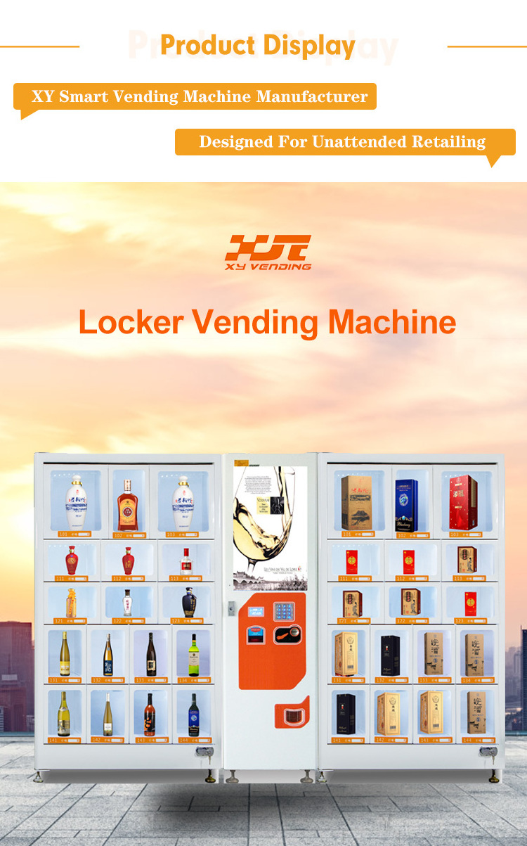 Cheap Locker Slave Customized Wine Vending Machine In China 2022