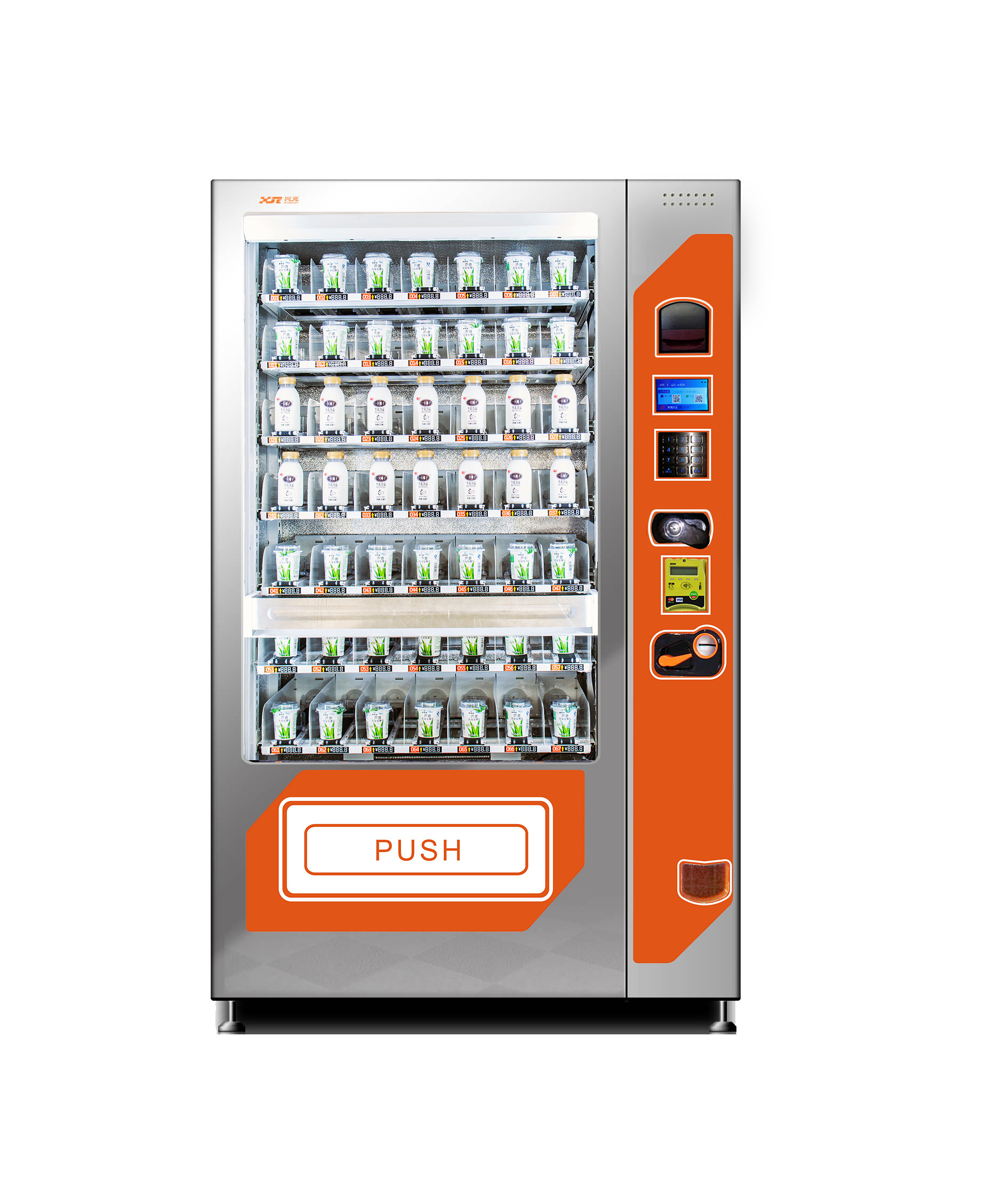 XY Beer/ Champagne Vending Machine with Elevator( XY-SLE-10C)