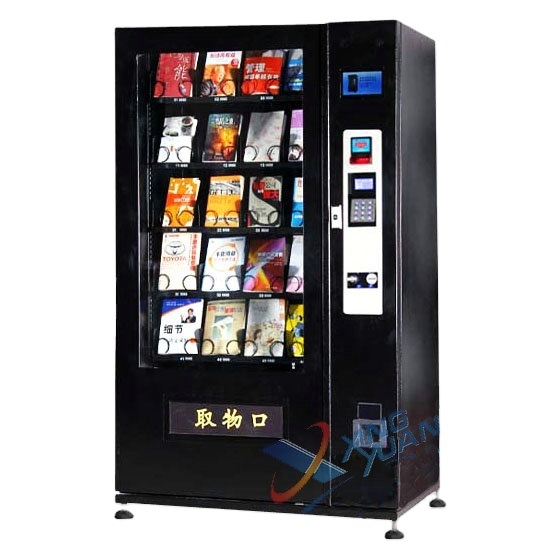 24 Hours Self Sell Automatic Newspaper Library Book Vending Machine For School