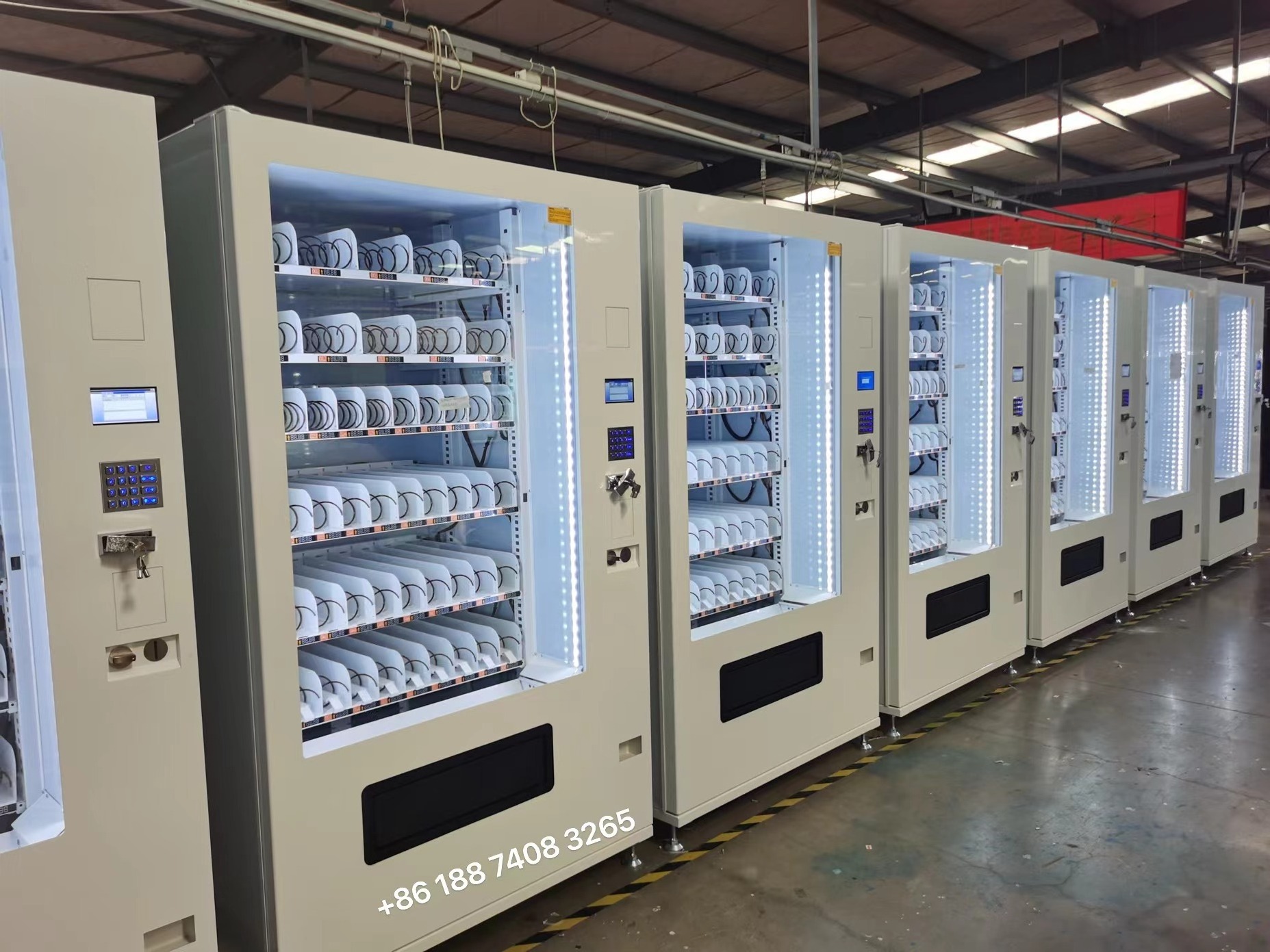 2024 XY Snacks bottle Drink Combo Vending Machines For Mexico