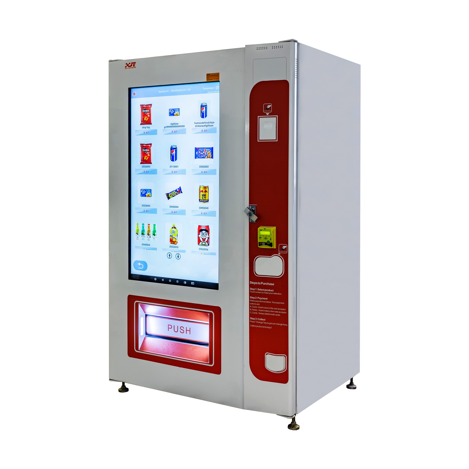 XY Low Price Nail Art Vending Machine Nail Polish Vending Machine