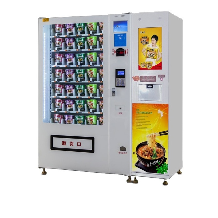 Pulled Noodles Vending Machine with Hot water