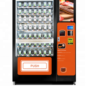 Card operated with LCD advertising players Commercial RO water purifier dispenser/Water vending Machine