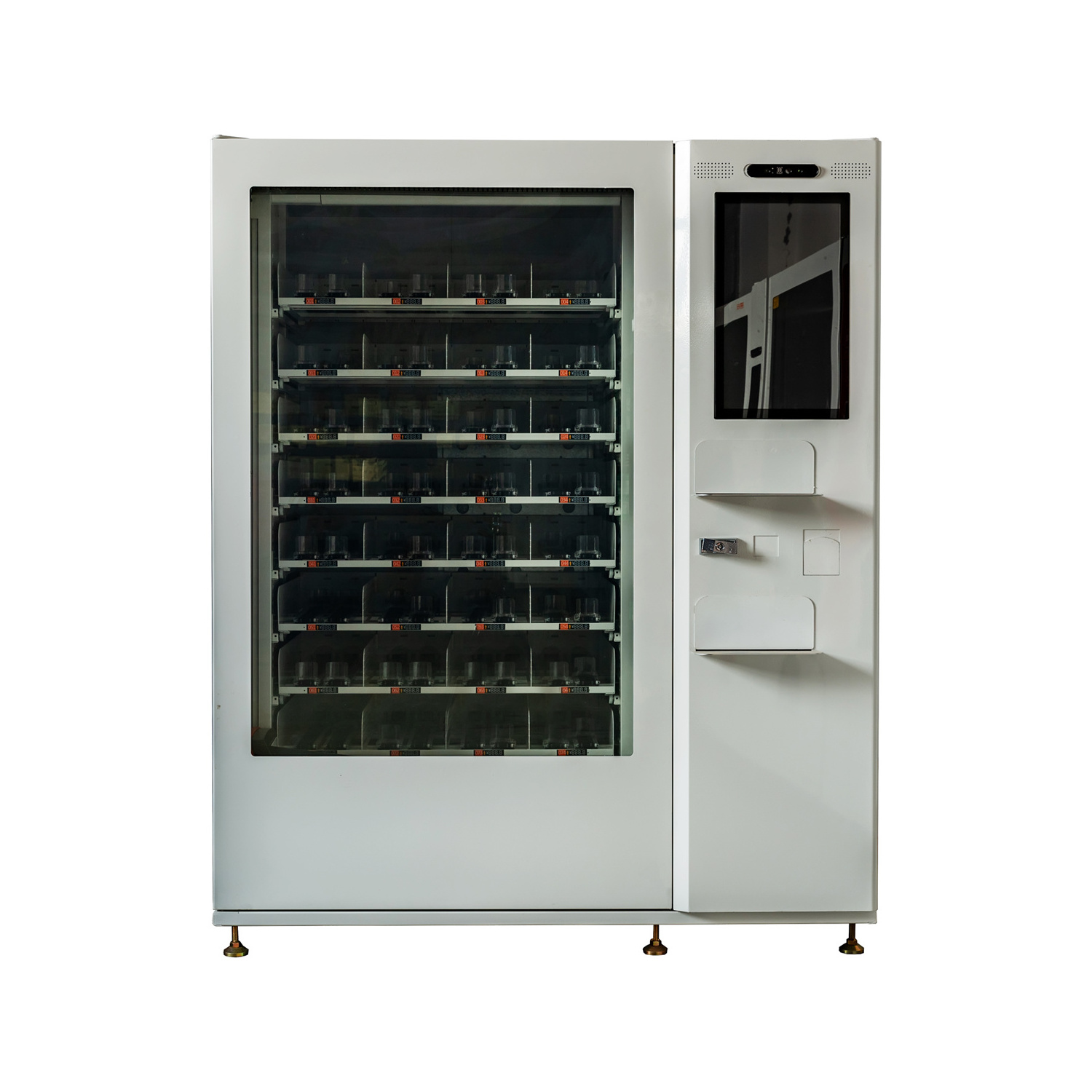 Microwave Heating Hot Food Vending Machine For Sell Pasta And Hot Meal