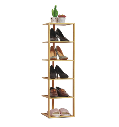 Shelf Custom Furniture Shoes Rack Hot Sale Wood and Metal OEM Storage Living Room Modern Solid Wire Material Origin Type General