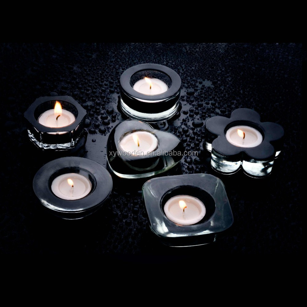 Wholesale unscented colored tea light candles