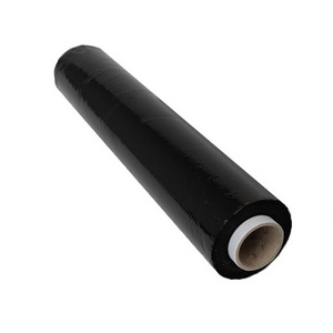 pe wrapping film black pallet wrap stretch film lldpe wrapping film stretch roll