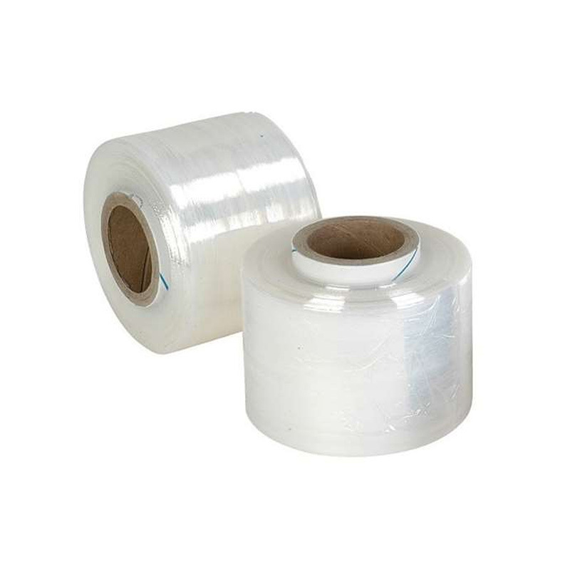 Factory Price 17 Mic Lldpe Stretch Film Shrink Hand Jumbo Roll Cast Pallet Wrap for Packaging Liquid Storage Industrial Use