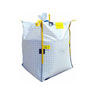 Factory Direct  Bag Conductive  Super Sack anti Static electric conductive Type C Jumbo Bulk Bag for Dangerous