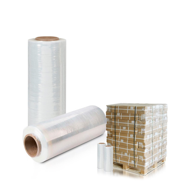 LLDPE stretch wrapped, pallet wrap stretch film, jumbo stretch film roll