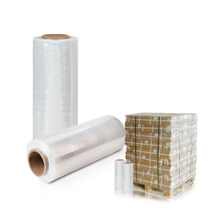 LLDPE stretch wrapped, pallet wrap stretch film, jumbo stretch film roll