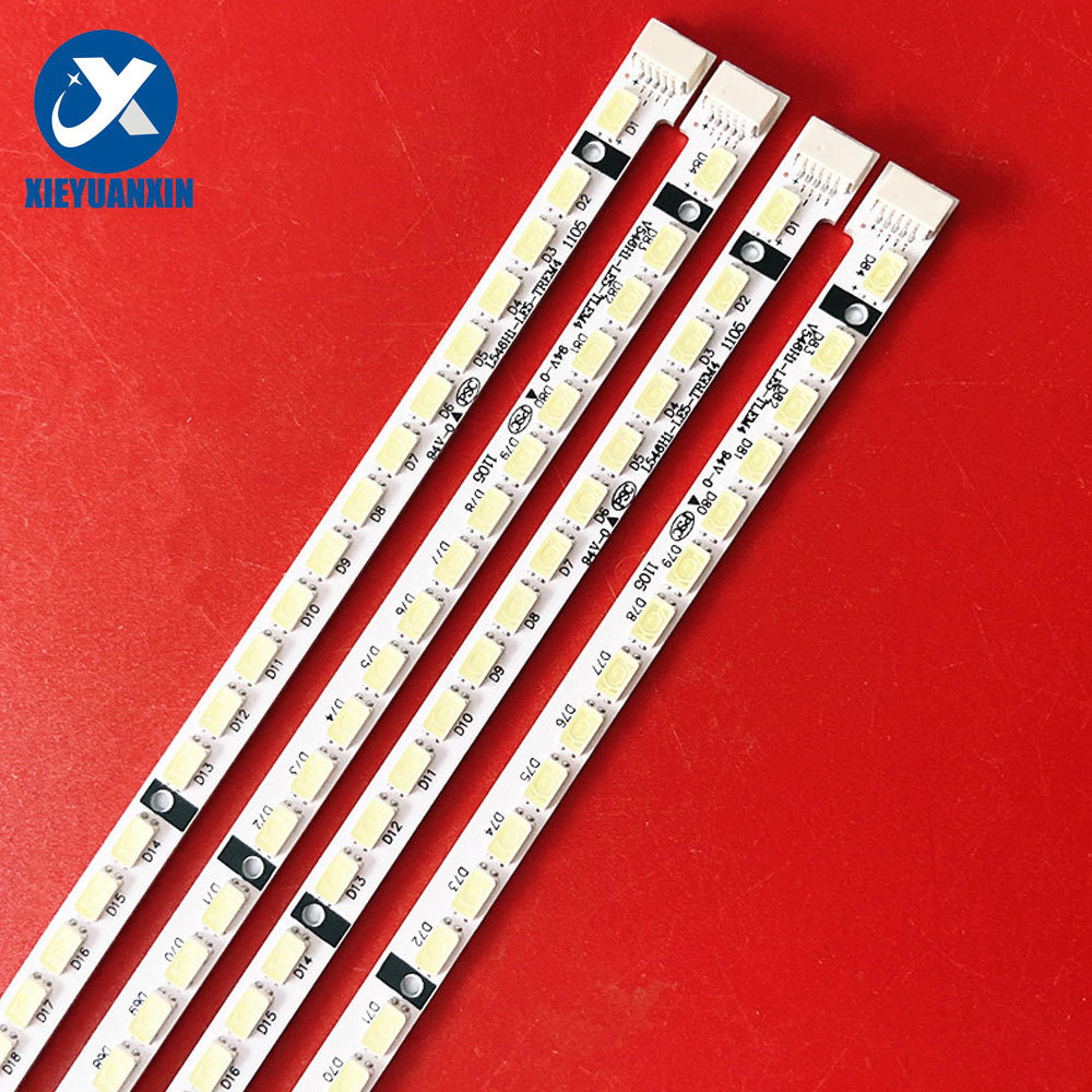 LED TV Backlight Strips For TCL D55P6100D LED TV Spare Parts 4PCS/SET V546H1-LE5-TLEM4V546H1-LS1 Repair Bar