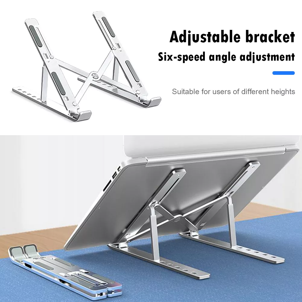 XYX Hot Sale Portable Foldable Aluminium Alloy Laptop Notebook Holder Height Adjustable Aluminum Laptop stand