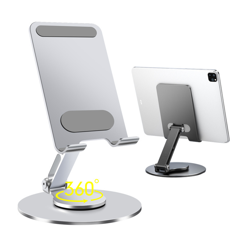 Hot Sale Adjustable Portable Foldable Desktop Phone Stand 360 Rotating Aluminum Mobile Phone Holders