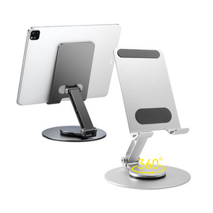 2023 Newest Christmas Gifts 360 Rotating Portable Foldable Adjustable Cell Phone Stand Aluminum Desktop Phone Holder