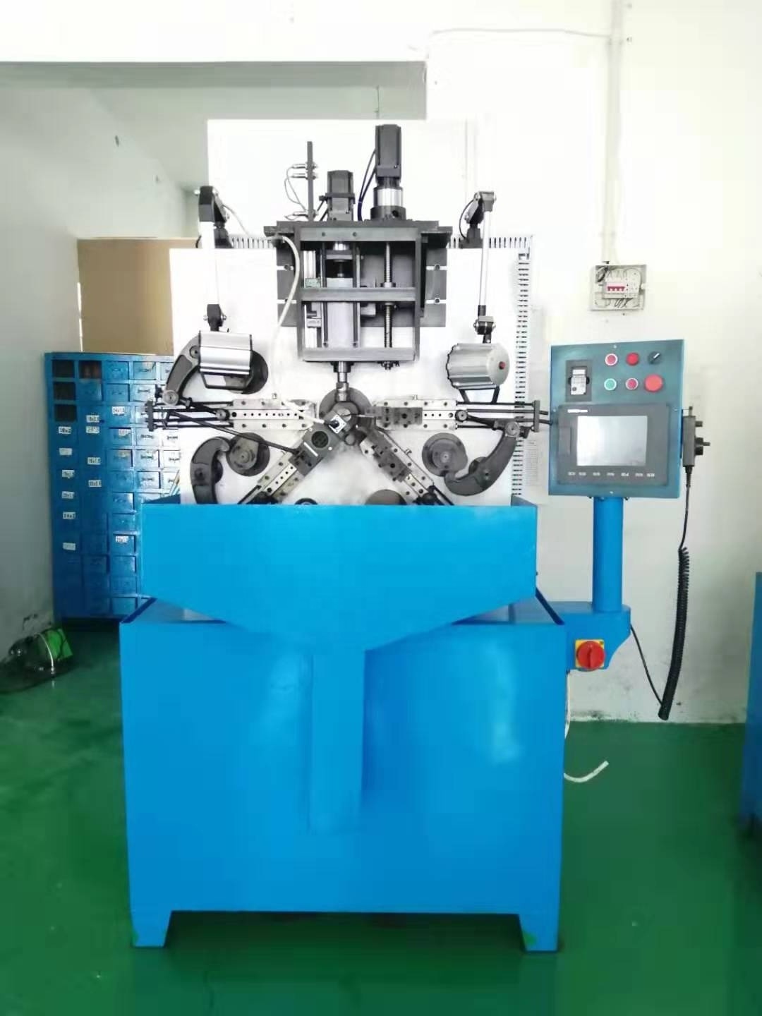 stainless steel thread  insertion spring coil winding machine