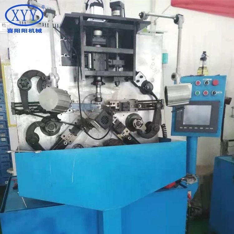 stainless steel thread  insertion spring coil winding machine