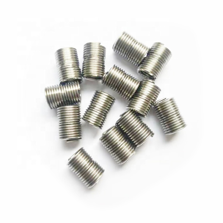 Self locking steel wire screw sleeve