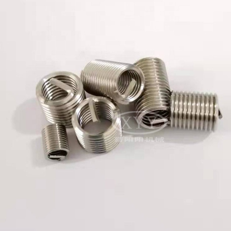 Self locking steel wire screw sleeve