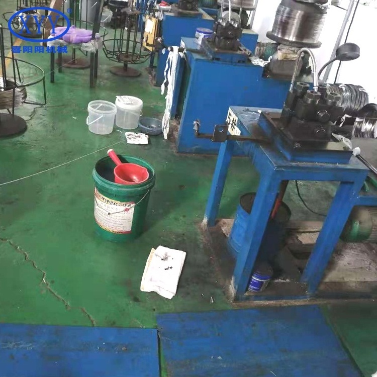 stainless steel thread  insertion spring coil winding machine