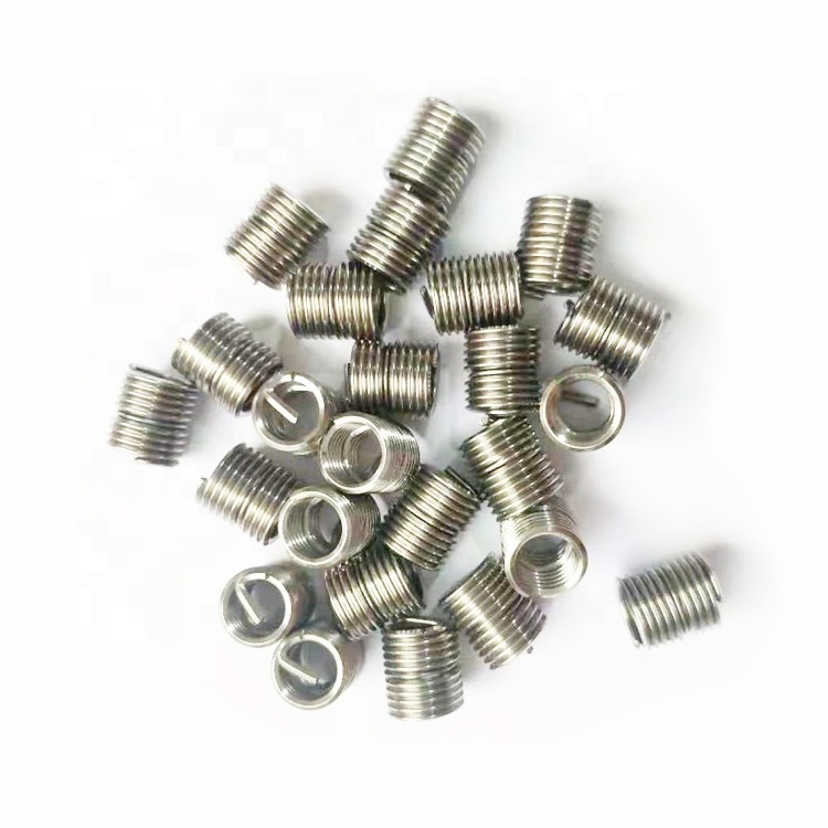 Self locking steel wire screw sleeve