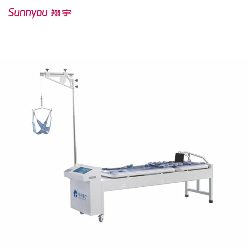 New listing Physiotherapy Equipment Medical Traction Bed Multifunctional Traction Table For Cervical And Lumbar  traction bed