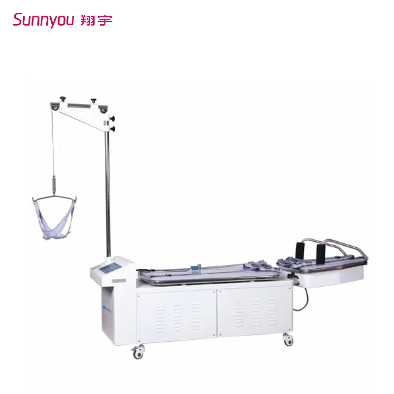 New listing Physiotherapy Equipment Medical Traction Bed Multifunctional Traction Table For Cervical And Lumbar  traction bed