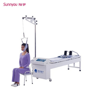 New listing Physiotherapy Equipment Medical Traction Bed Multifunctional Traction Table For Cervical And Lumbar  traction bed