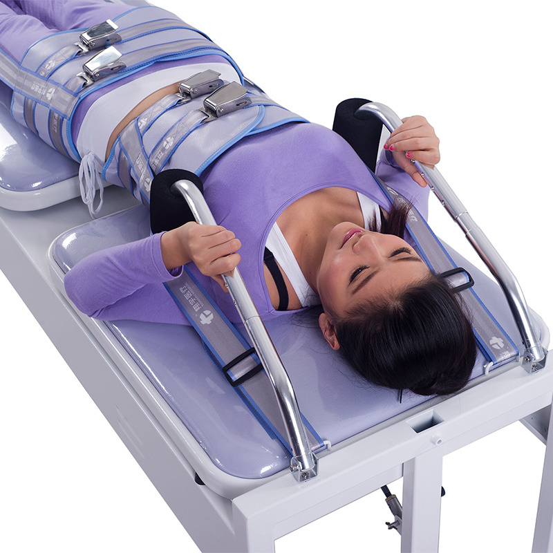 Physiotherapy Equipment orthopedic traction table back spinal lumber traction bed electric