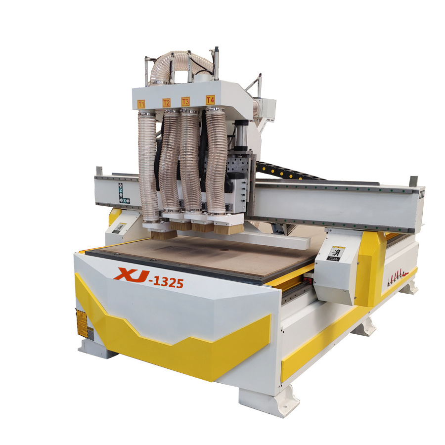 1325 Cnc Router Machine For Aluminum Cnc Router With Automatic Tool Changer