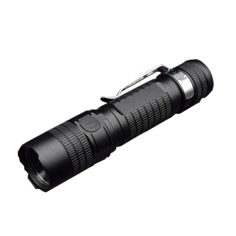 Hot Sale Factory Directly Supply High Power Rechargeable Waterproof Mini 18650 LED Flashlight Torch