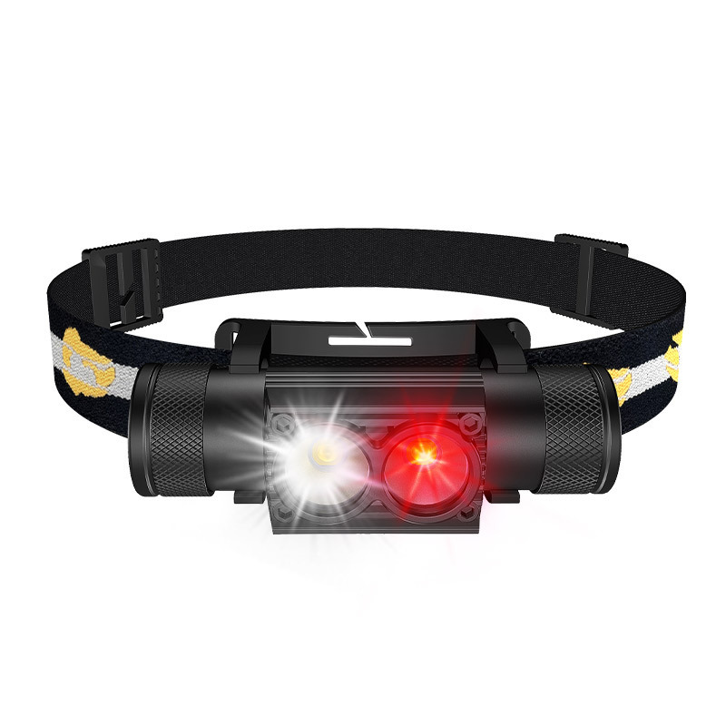 High Power Rechargeable Red Light Aluminum Alloy Led Headlamp Waterproof Head Lamp Torch Outdoor Hunting Camping