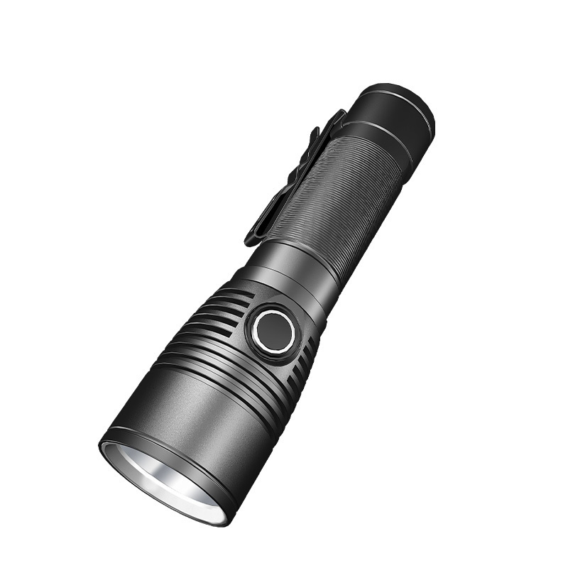 Portable Aluminum Alloy SST40 High Lumens Tactical Led Flashlight Waterproof  Emergency 21700 Battery Rechargeable Torch Light