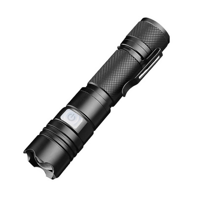 Rechargeable Tactical Led Flashlights Edc Flashlight Mini Zoom Torch Waterproof Hunting Repair Outdoor Long Range Hand Lantern