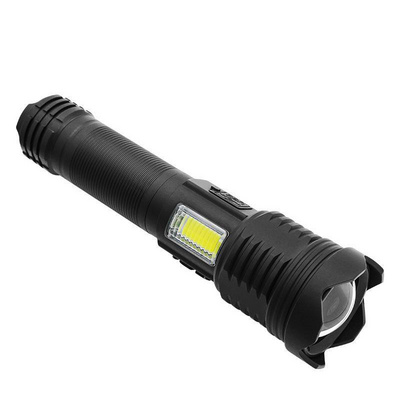 Super Bright Linternas 25w 8 Modes Rechargeable Hunting Flash Light Long Range Torch Light Waterproof LED Flashlight Tactical