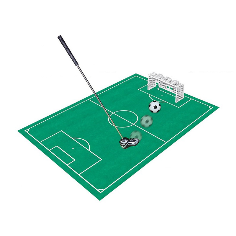 floor games indoor soccer play mini football field toys set with goal