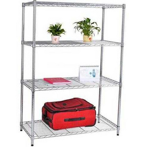 4 Layers Chrome Utility Storage Wire Shelving