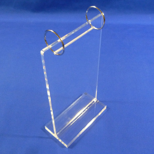 Double Sided T Shape Acrylic Menu Holder Plexiglass Table Tent Sign Holder for advertising