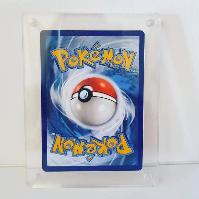 Transparent Acrylic Pokemon Cards Frame Magnetic Cards Display  Booster Pack Protector