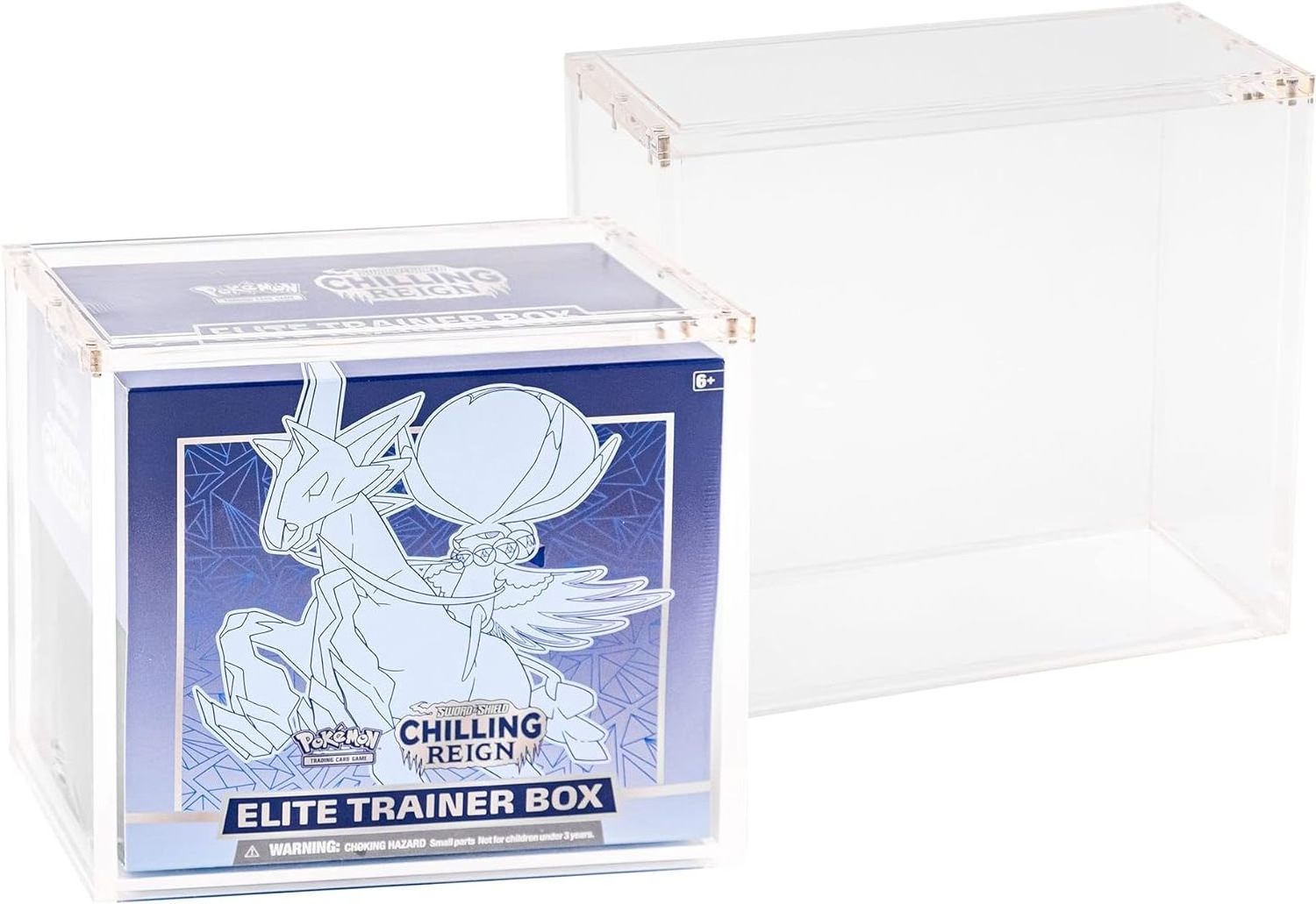 Customized Size Acrylic ETB Booster Box Acrylic Dragon Ball Super Display box With Magnet